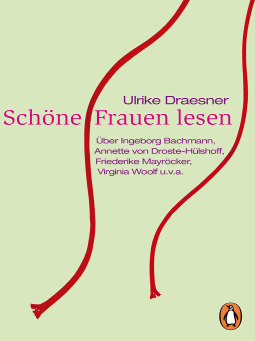 Title details for Schöne Frauen lesen by Ulrike Draesner - Wait list